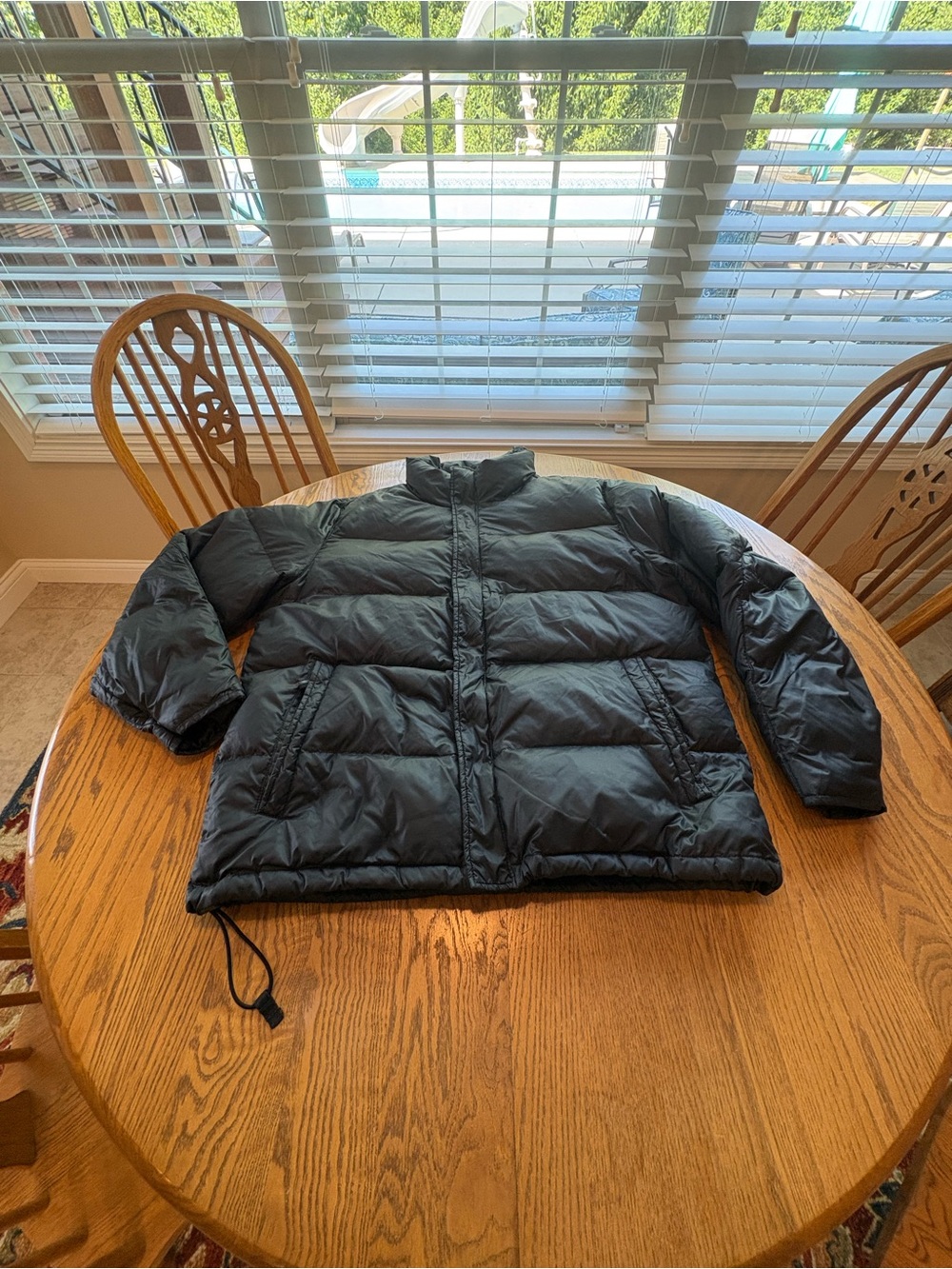 Gap Warmest Down Puffer jacket Men’s XL Black Very Good Condition